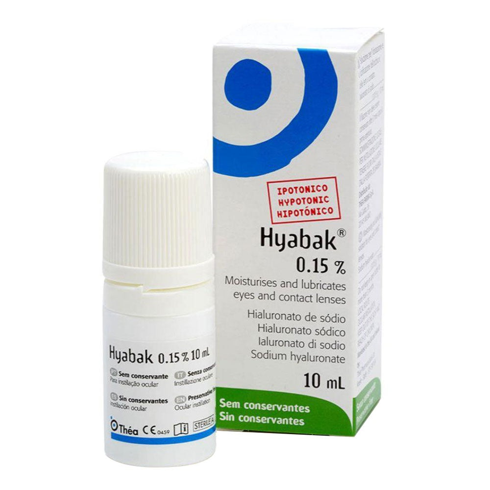 Hyabak 0.15% Eye Drops 10 mL - Easy Pharmacy LLC