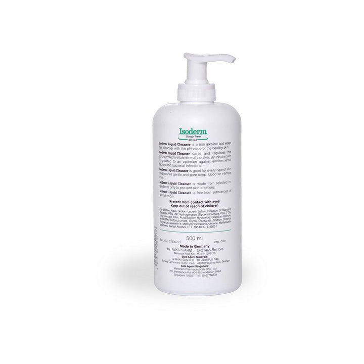 Isoderm Liquid Cleanser 500 mL - Easy Pharmacy LLC