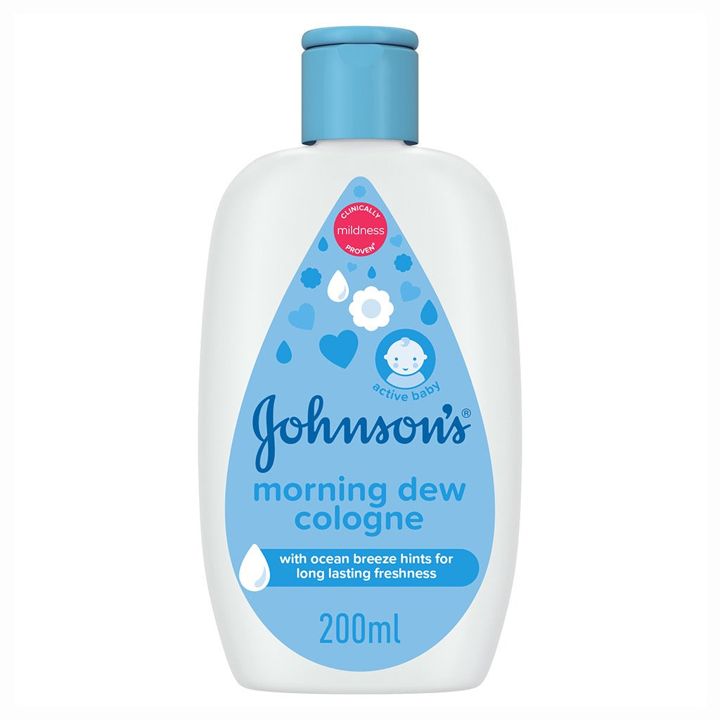 Johnson's Cologne Morning Dew Active Baby Fragrance 200ml - Easy Pharmacy LLC