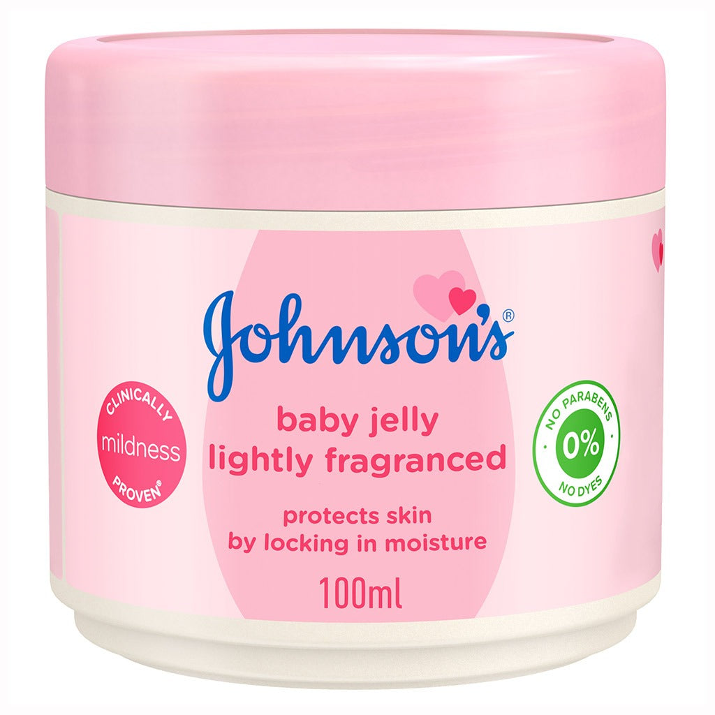 Johnson's Skin Protecting Baby Jelly, Lightly Fragranced 100ml - Easy Pharmacy LLC
