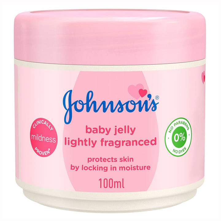 Johnson's Skin Protecting Baby Jelly, Lightly Fragranced 100ml - Easy Pharmacy LLC