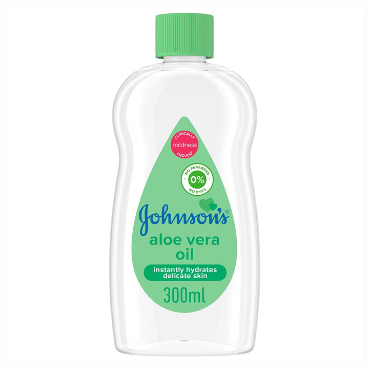 Johnson's Baby Oil With Aloe Vera 300ml - Easy Pharmacy LLC