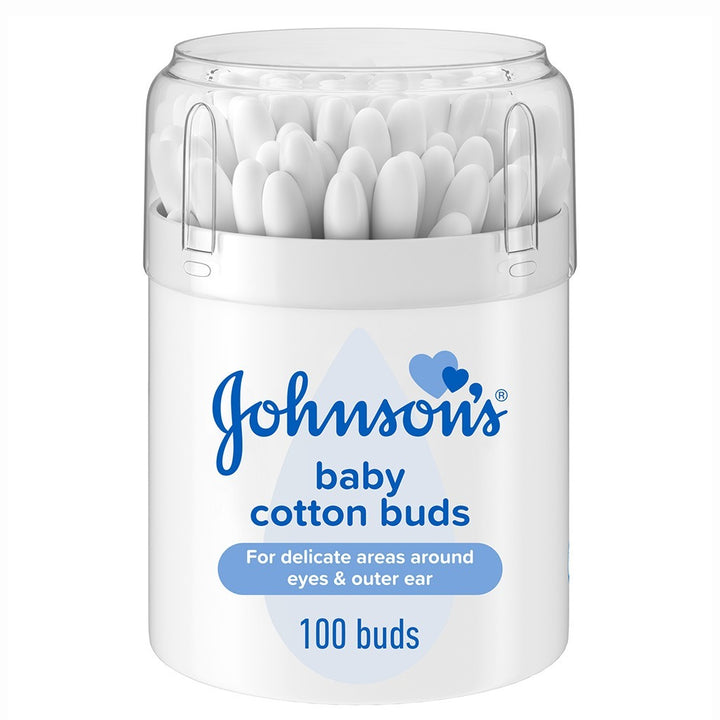 Johnson's Pure Cotton Buds, Pack of 100's - Easy Pharmacy LLC