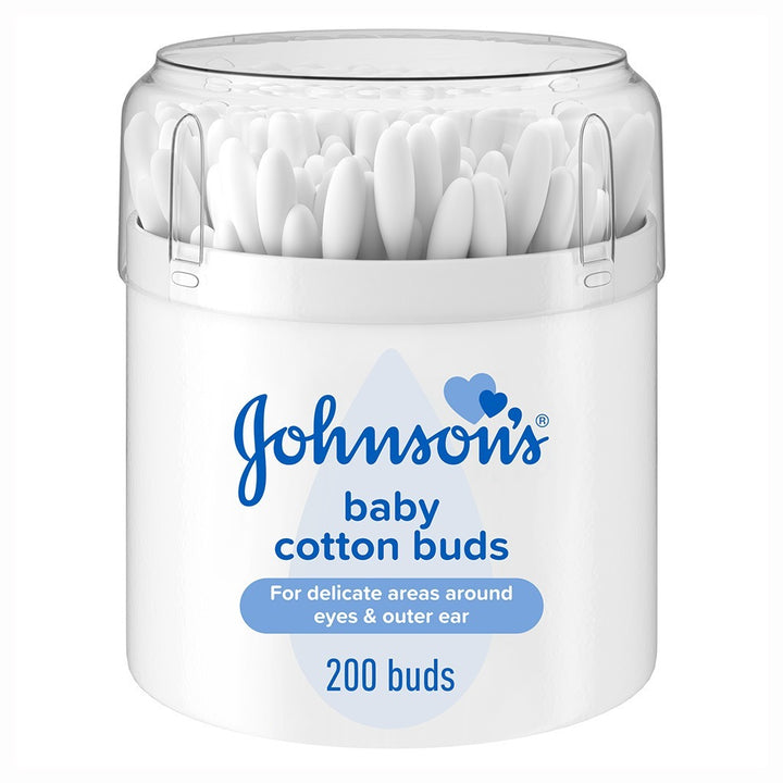 Johnson's Pure Cotton Buds, Pack of 200's - Easy Pharmacy LLC