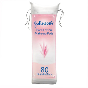 Johnson's Cotton Make-up Pads, Pack of 80's