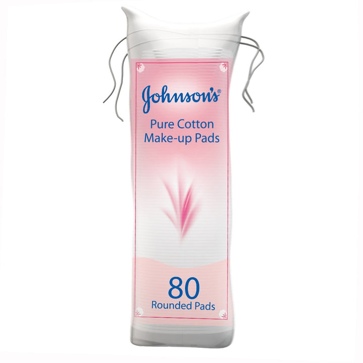 Johnson's Cotton Make-up Pads, Pack of 80's - Easy Pharmacy LLC