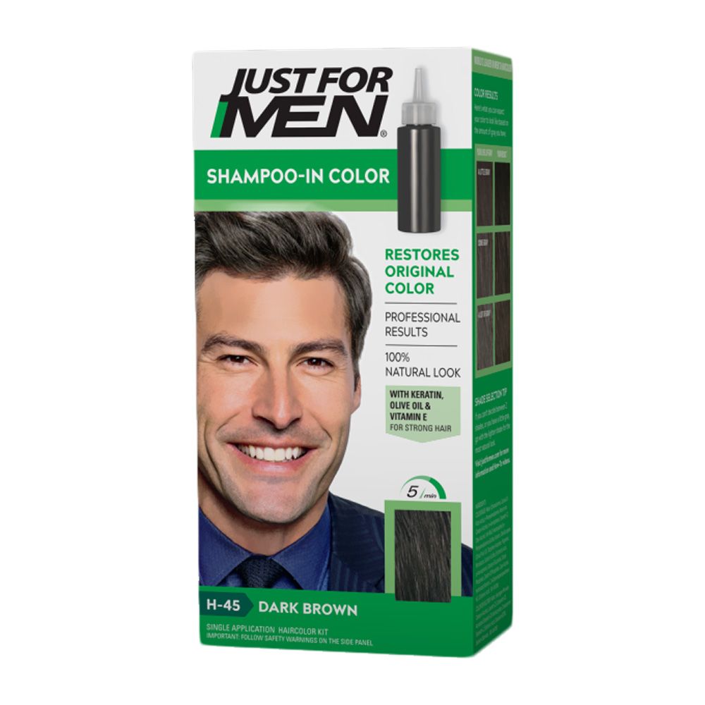 Just For Men Dark Brown Shampoo-In Haircolor - Easy Pharmacy LLC
