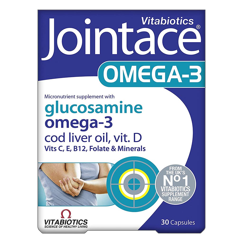 Vitabiotics Jointace Omega-3 Supplement With Glucosamine For Healthy Bone & Cartilage, Pack of 30's - Easy Pharmacy LLC