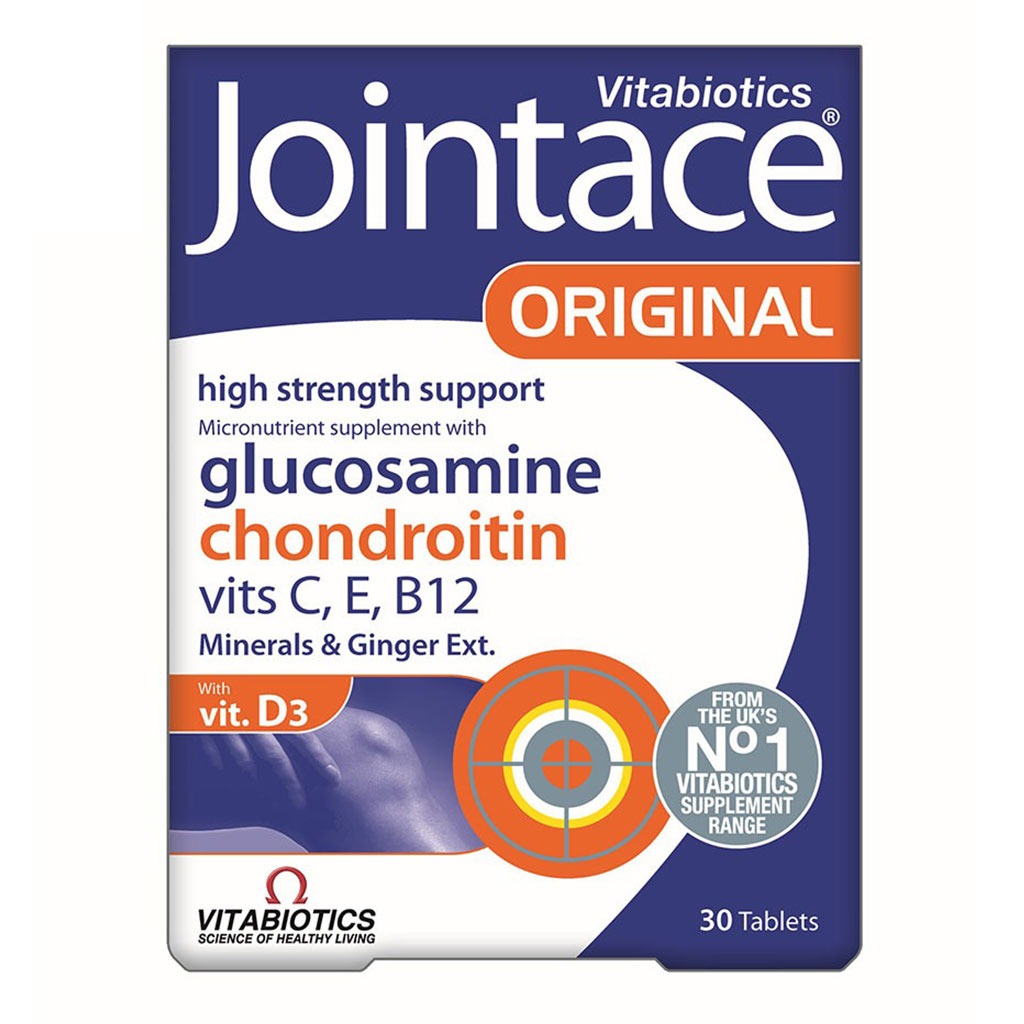Vitabiotics Jointace Original High Strength Joint Support Tablets With Glucosamine & Chondroitin, Pack of 30's - Easy Pharmacy LLC