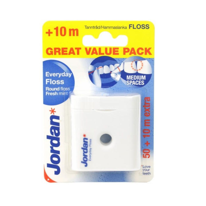 Jordan Everyday Floss Mint 50 m - Easy Pharmacy LLC