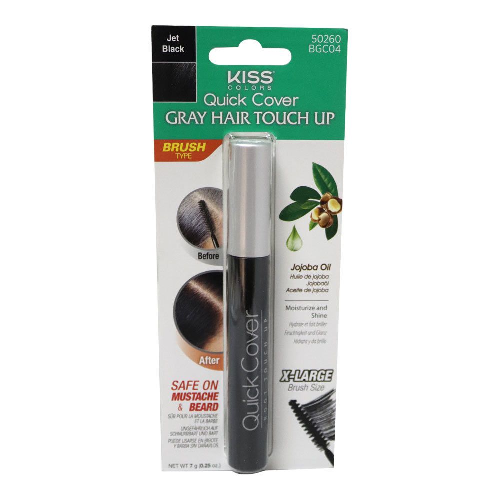 Kiss Jet Black Brush In Hair Color BGC04 - Easy Pharmacy LLC