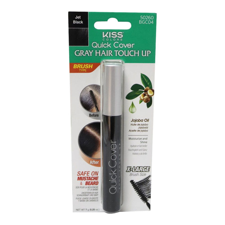 Kiss Jet Black Brush In Hair Color BGC04 - Easy Pharmacy LLC
