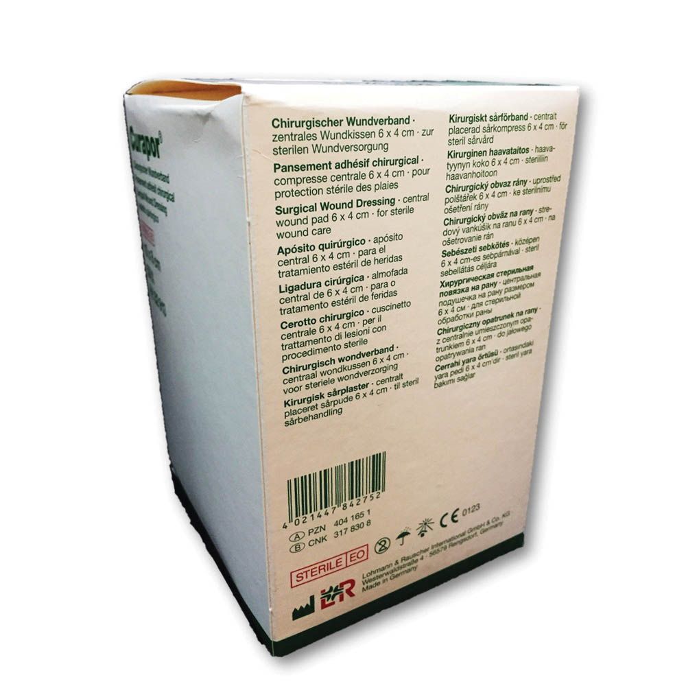 LR Curapor Surgical Wound Dressing 10 x 8 cm 50's - Easy Pharmacy LLC