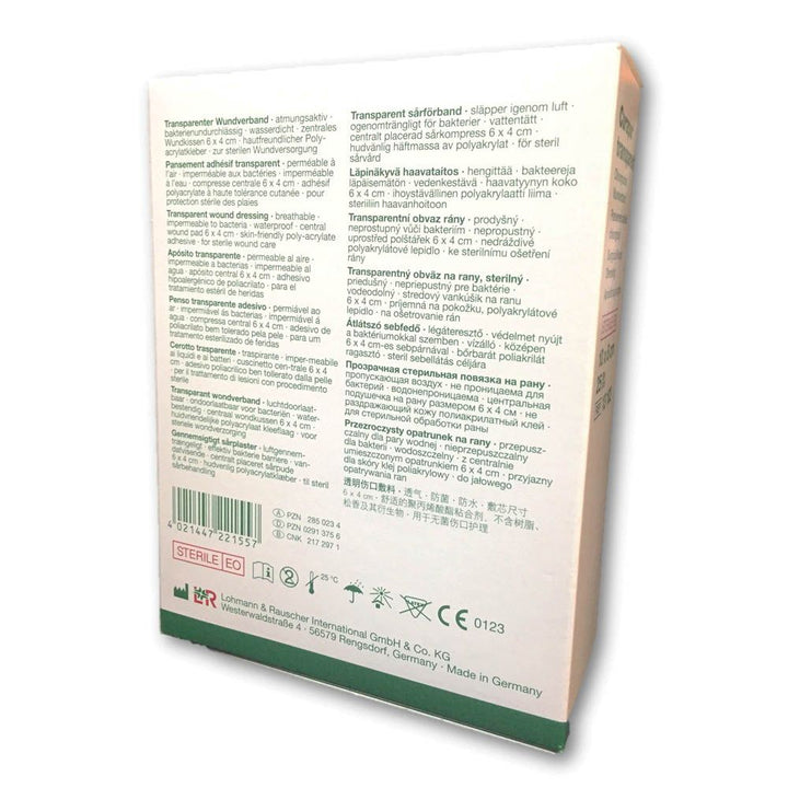 LR Curapor Transparent Sterile Surgical Dressing 10 x 8 cm 25's - Easy Pharmacy LLC