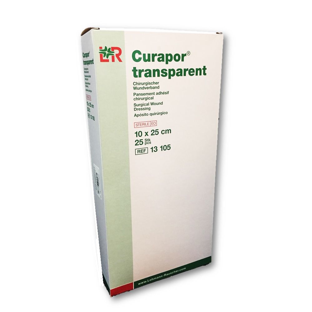LR Curapor Transparent Sterile Surgical Dressing 10 x 25 cm 25's - Easy Pharmacy LLC