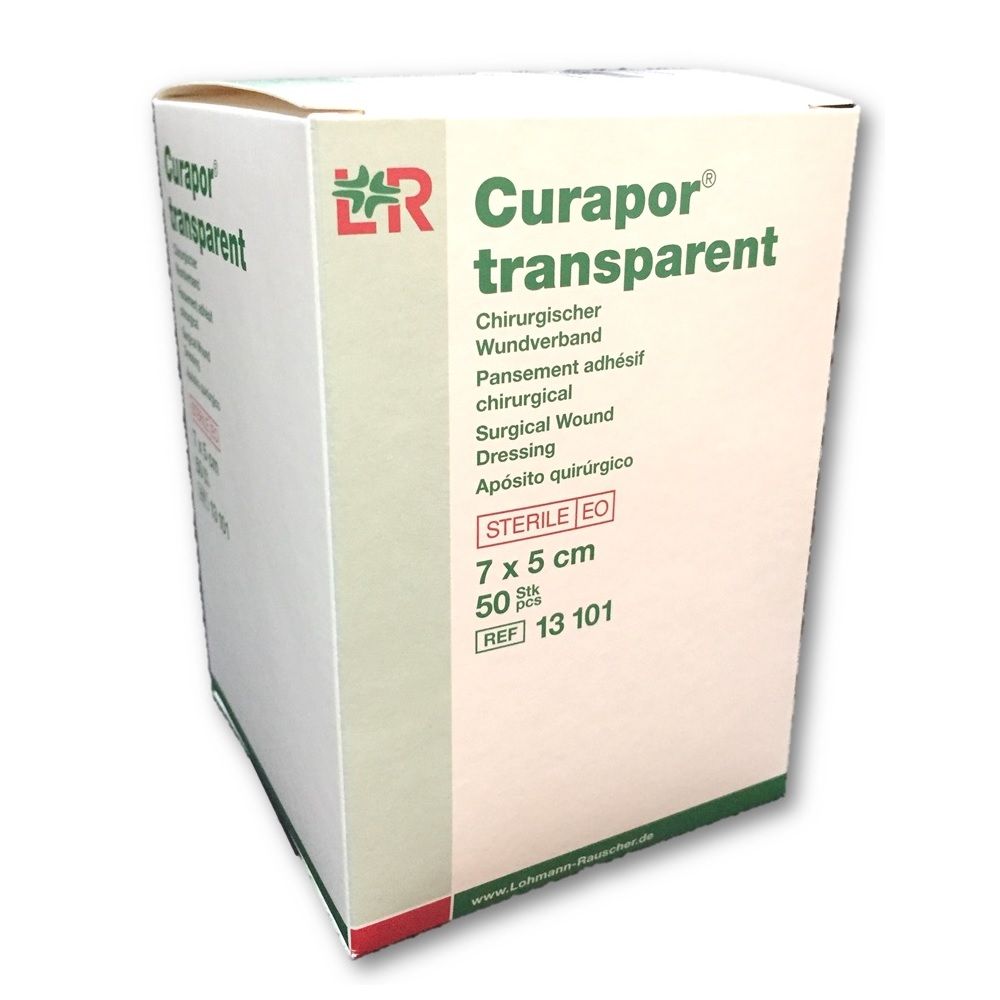 LR Curapor Transparent Sterile Surgical Dressing 7 x 5 cm 50's - Easy Pharmacy LLC