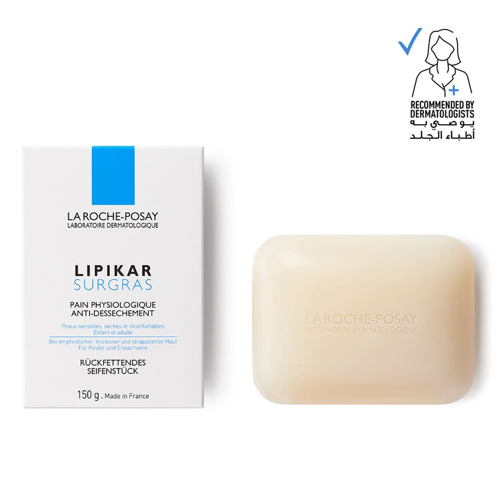 La Roche-Posay Lipikar Anti-Dryness Cleansing Soap Bar 150g - Easy Pharmacy LLC