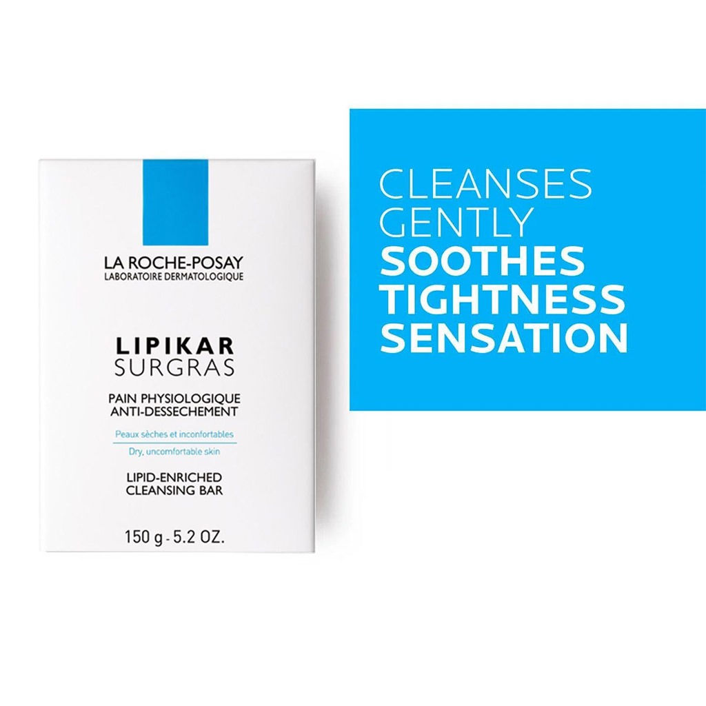 La Roche-Posay Lipikar Anti-Dryness Cleansing Soap Bar 150g - Easy Pharmacy LLC