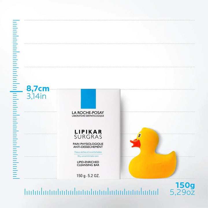 La Roche-Posay Lipikar Anti-Dryness Cleansing Soap Bar 150g - Easy Pharmacy LLC