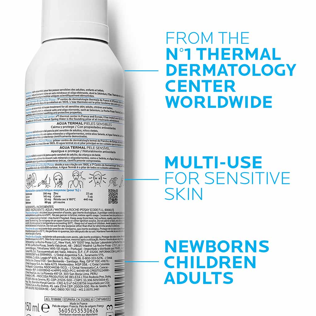 La Roche-Posay Soothing & Calming Thermal Spring Water Face Mist 150g - Easy Pharmacy LLC