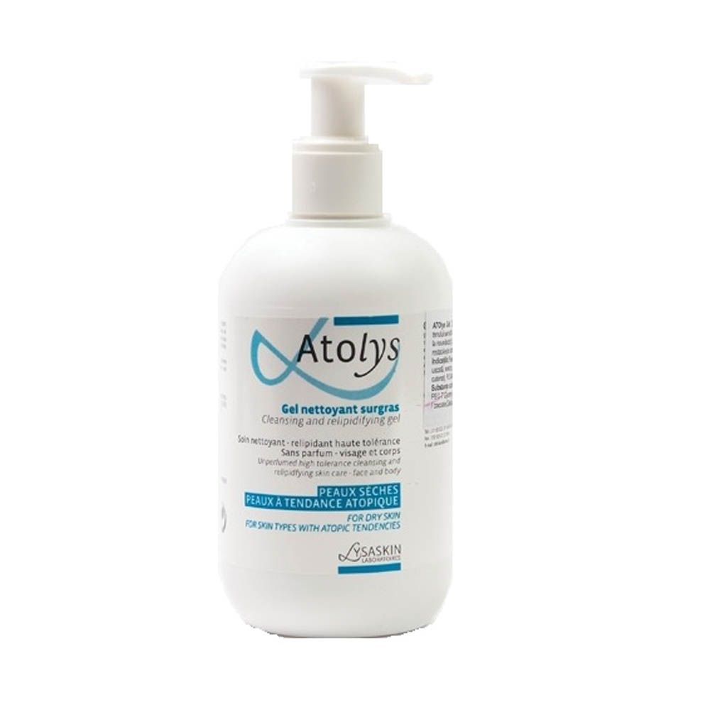 Lysaskin Atolys Cleansing and Relipidifying Gel 200 mL - Easy Pharmacy LLC