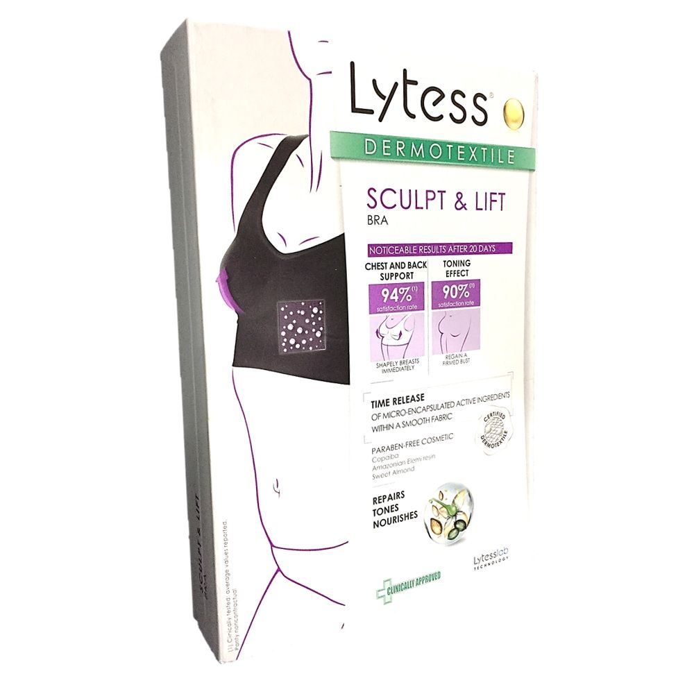 Lytess Sculpt & Lift Bra Black XXL PF0063A - Easy Pharmacy LLC