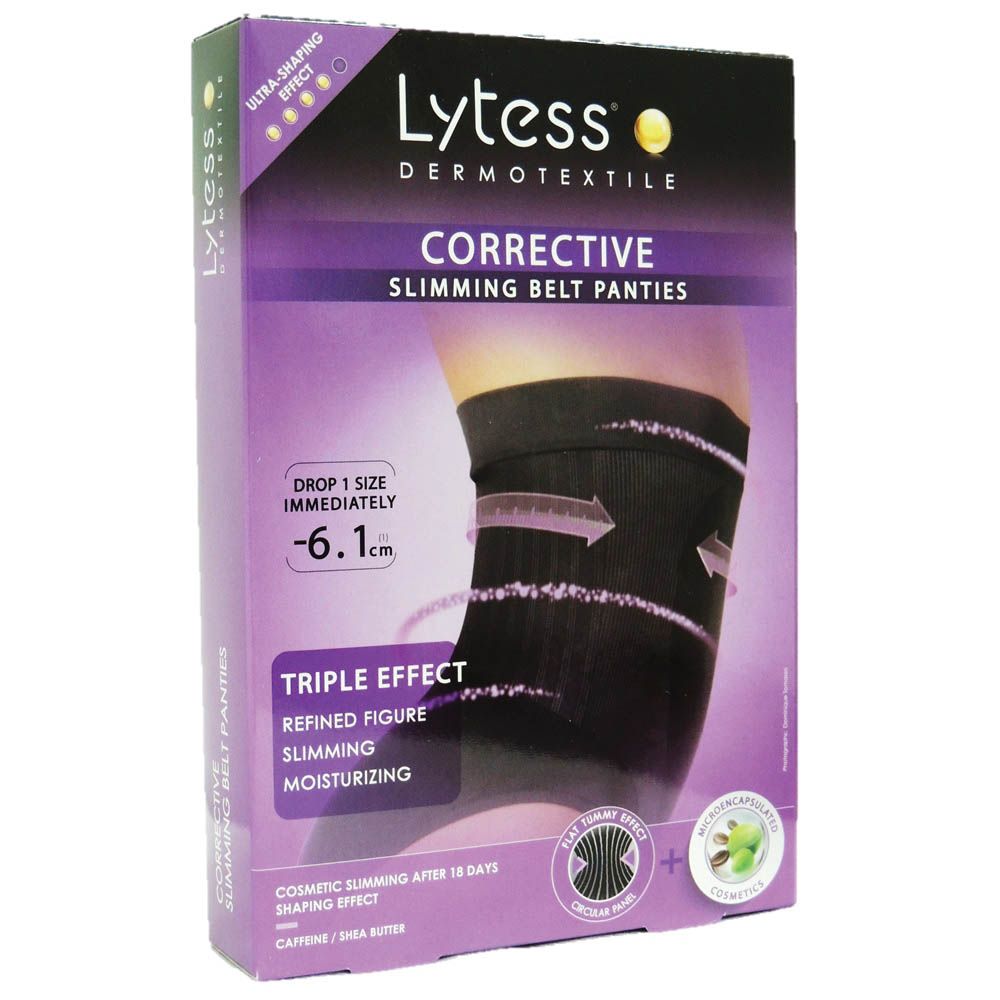 Lytess Corrective Slimming Belt Panties Black L/XL - Easy Pharmacy LLC