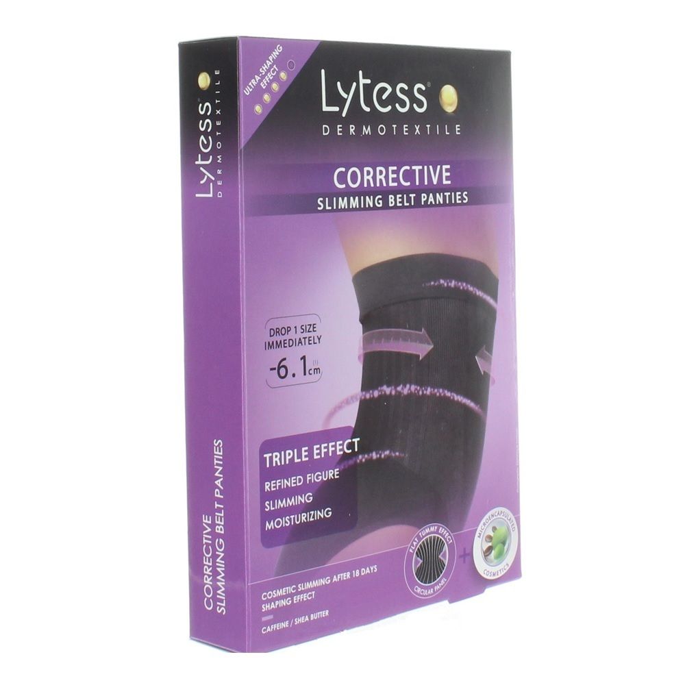 Lytess Corrective Slimming Belt Panties Black S/M - Easy Pharmacy LLC