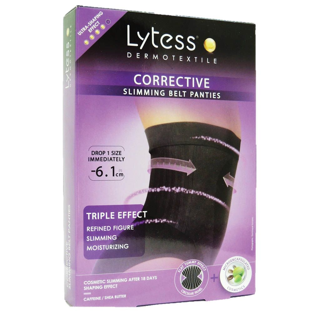 Lytess Corrective Slimming Belt Panties Black XXL - Easy Pharmacy LLC
