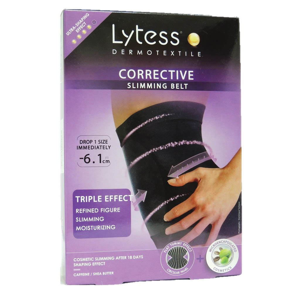 Lytess Sculpt & Slim Corrective Belt Black S/M PF00295A - Easy Pharmacy LLC