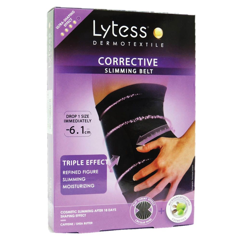 Lytess Sculpt & Slim Corrective Belt Black XXL PF00299A - Easy Pharmacy LLC