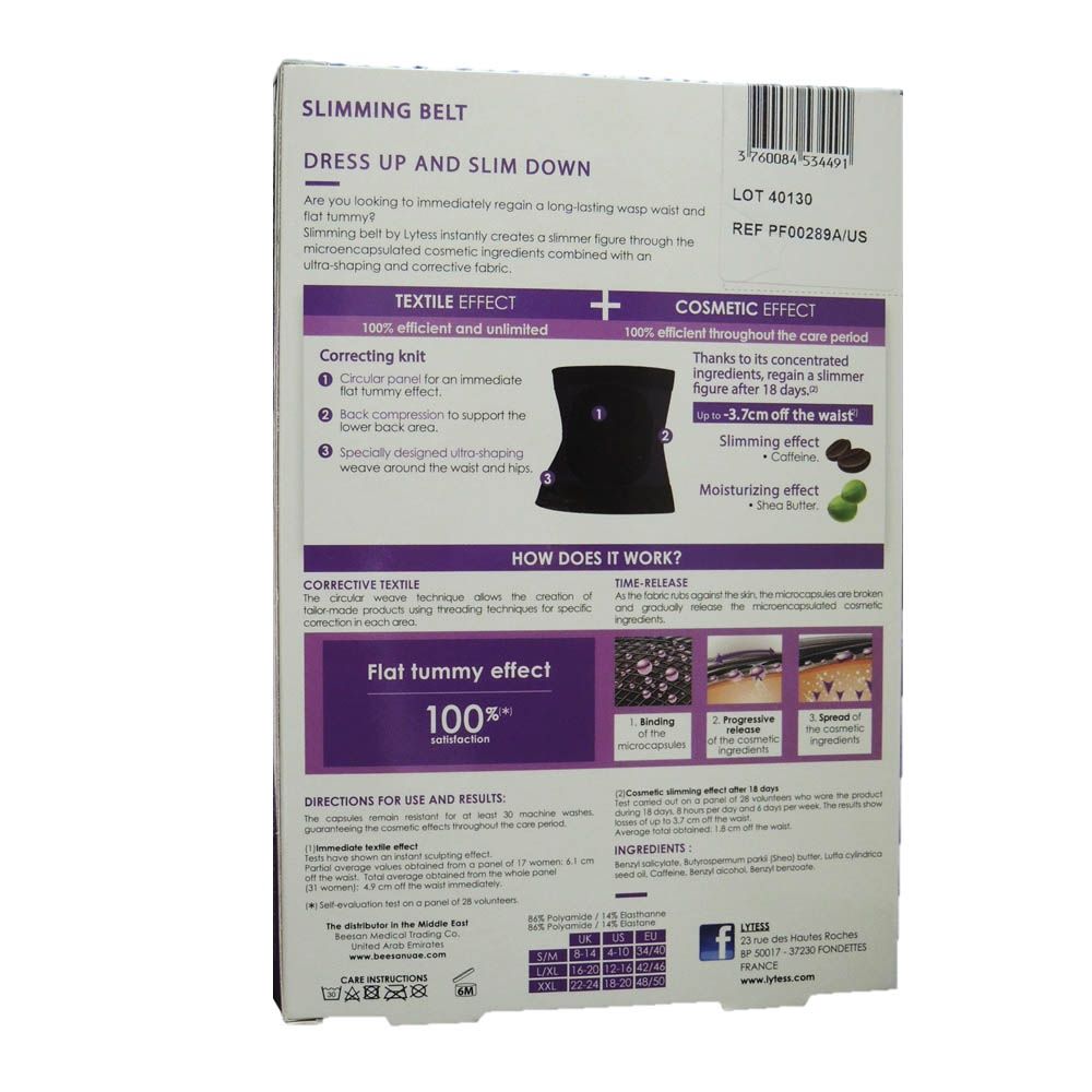 Lytess Sculpt & Slim Corrective Belt Flesh XXL PF00289A - Easy Pharmacy LLC