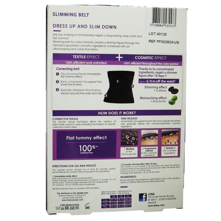 Lytess Sculpt & Slim Corrective Belt Flesh XXXL PF00292A - Easy Pharmacy LLC