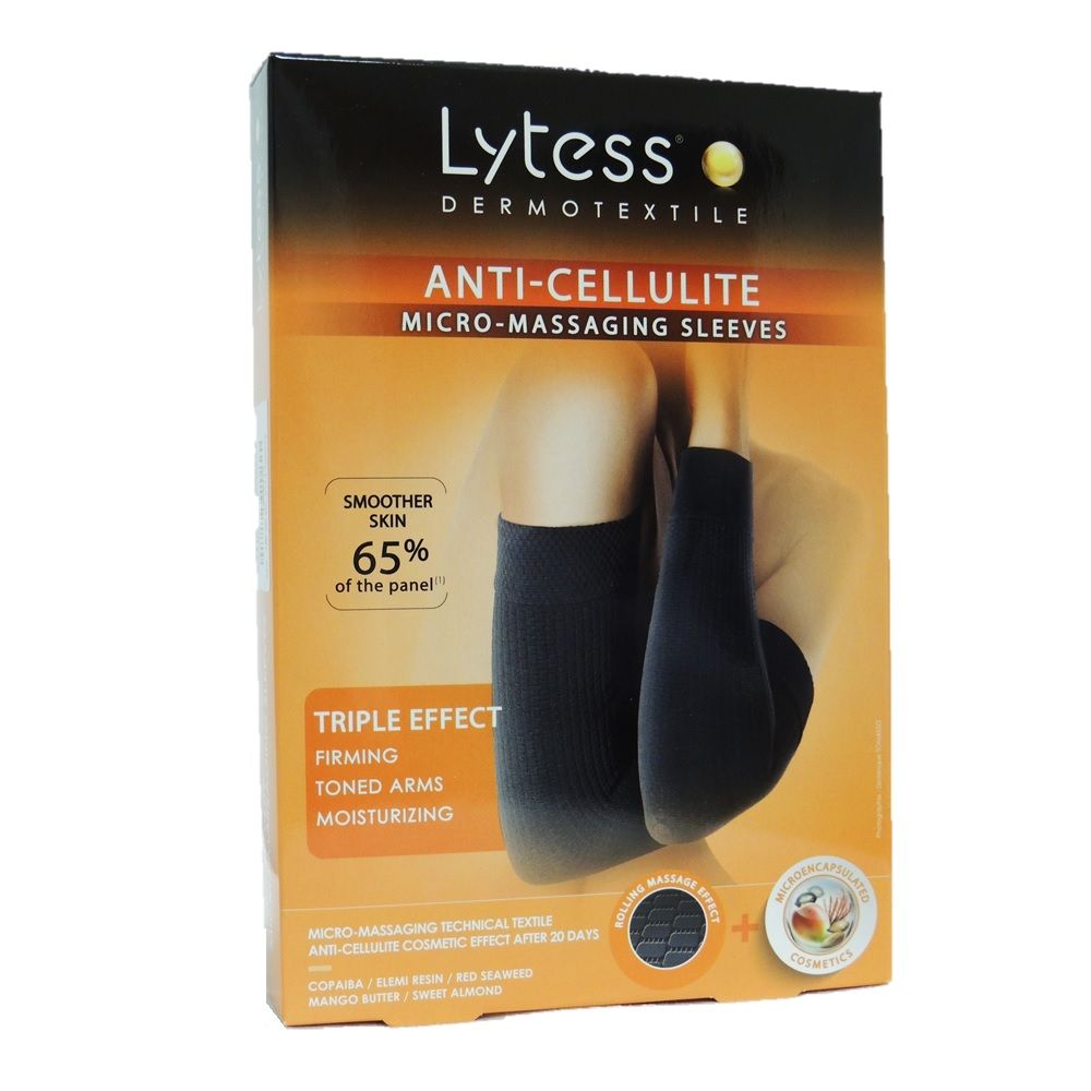 Lytess Anti-Cellulite Micro-Massaging Sleeves Black PF00811A - Easy Pharmacy LLC