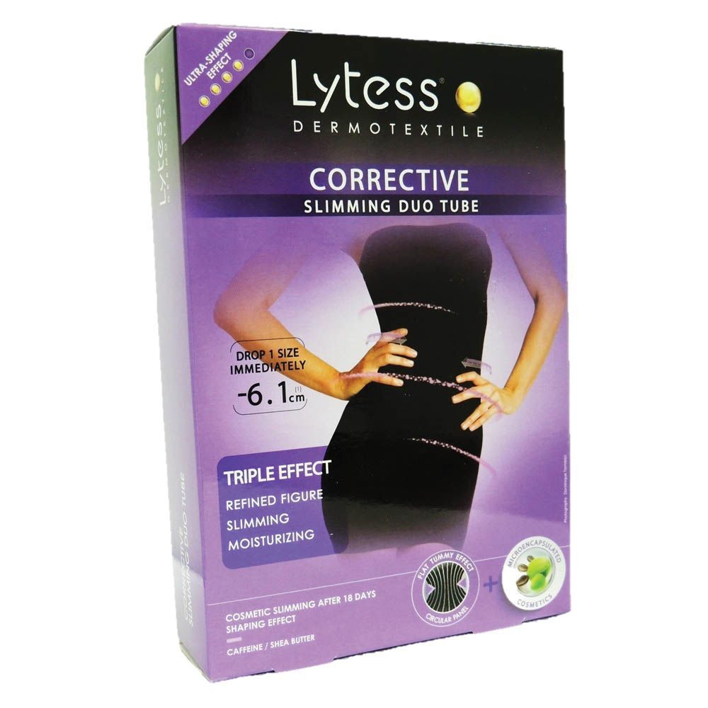 Lytess Corrective Slimming Duo Tube Black XXL PF00181A - Easy Pharmacy LLC