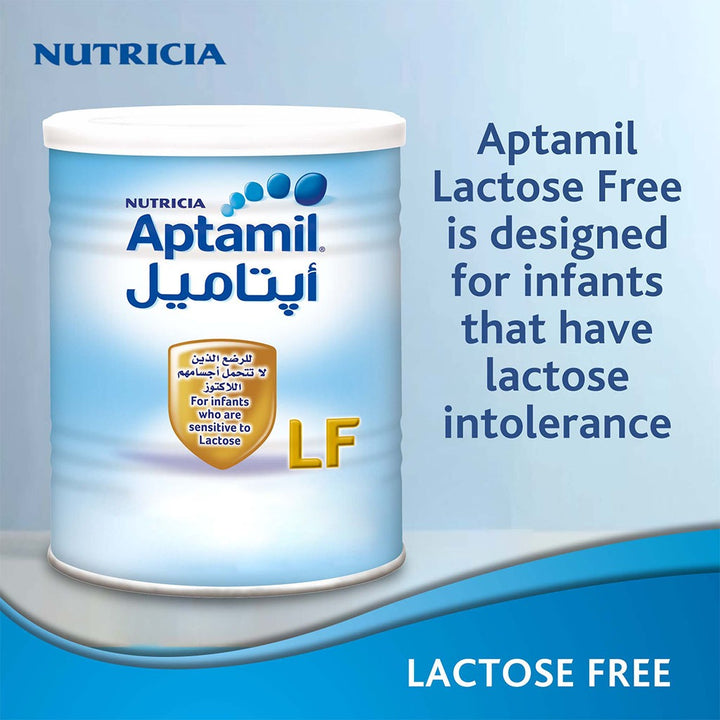 Aptamil LF Lactose Free Baby Milk Formula For 0 To 6 Months 400g - Easy Pharmacy LLC