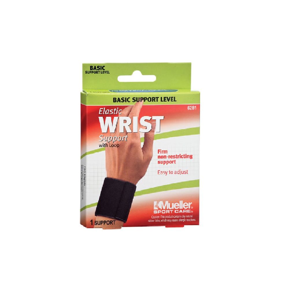 Mueller Elastic Wrist Support With Loop 6281 - Easy Pharmacy LLC