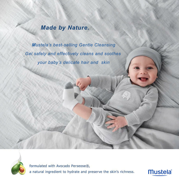 Mustela Baby Gentle Cleansing Gel For Hair & Body 500ml - Easy Pharmacy LLC