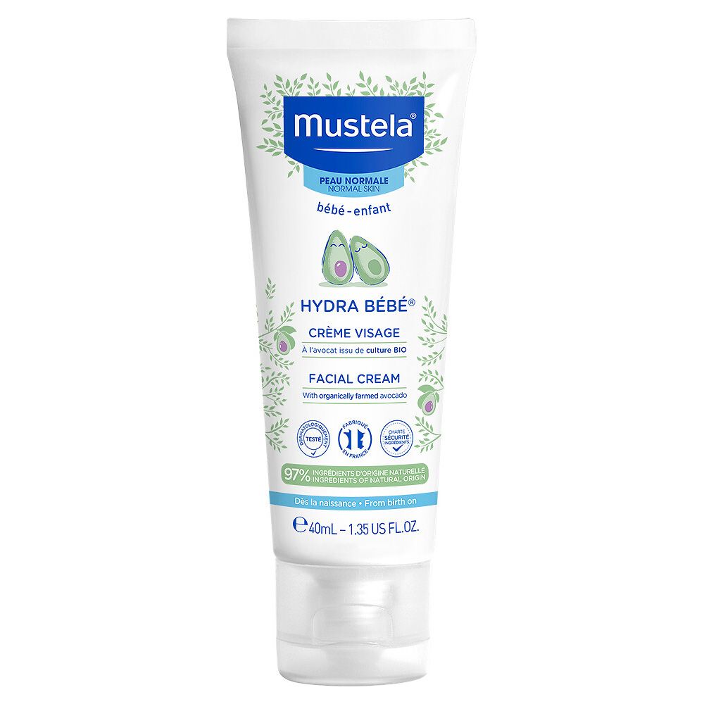 Mustela Baby Hydra Bebe Facial Cream With Avocado 40 mL - Easy Pharmacy LLC