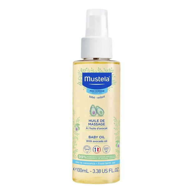 Mustela Baby Massage Oil with Avocado 100 mL