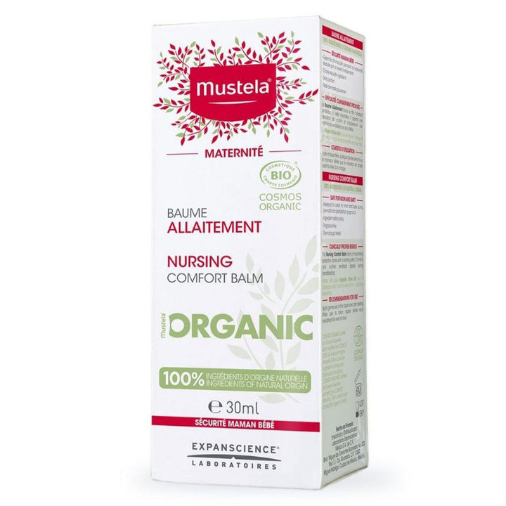 Mustela Nursing Comfort Balm, Soothing Nipple Cream For Mother, Fragrance-Free 30ml - Easy Pharmacy LLC