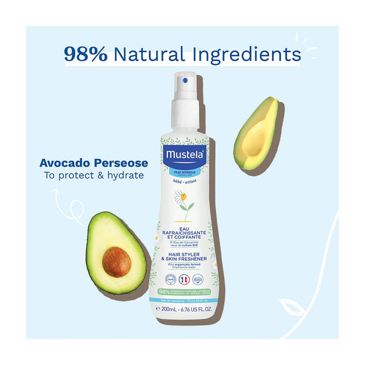 Mustela Baby Hair Styler & Skin Freshener 200ml - Easy Pharmacy LLC