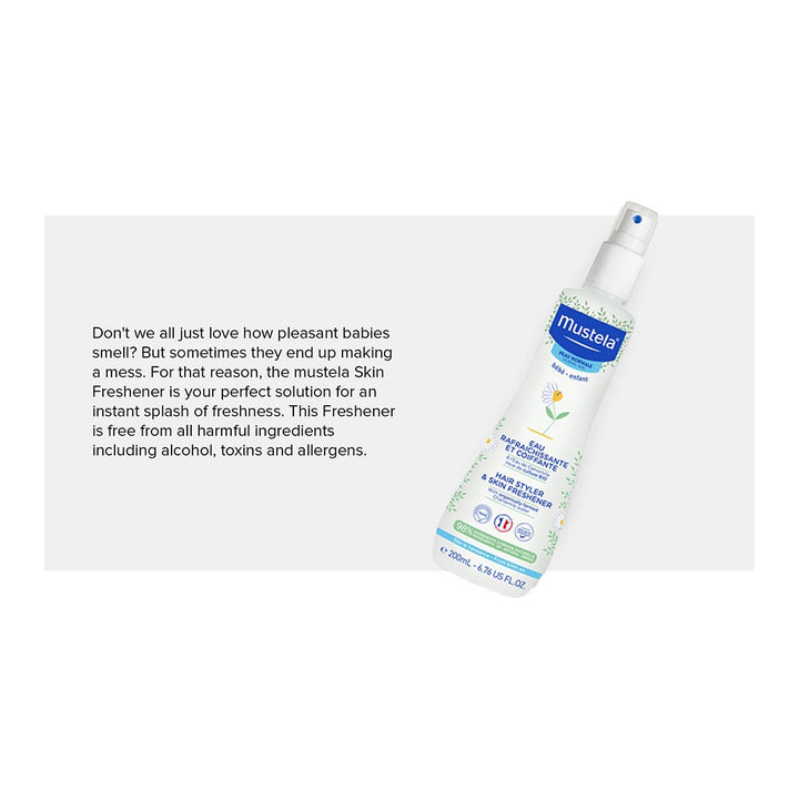 Mustela Baby Hair Styler & Skin Freshener 200ml - Easy Pharmacy LLC