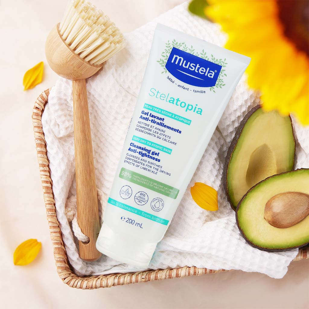 Mustela Baby Stelatopia Cleansing Gel For Atopic Prone Skin, Fragrance-Free 200ml - Easy Pharmacy LLC