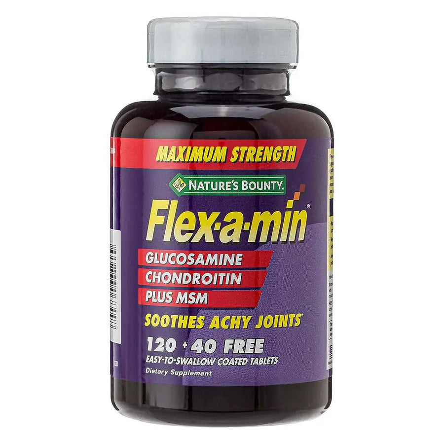 Natures Bounty Flex-a-min Maximum Strength Tablets 120's