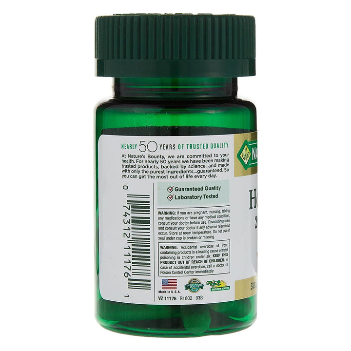 Nature's Bounty Haemo-Fer 28 mg Capsules 30's - Easy Pharmacy LLC