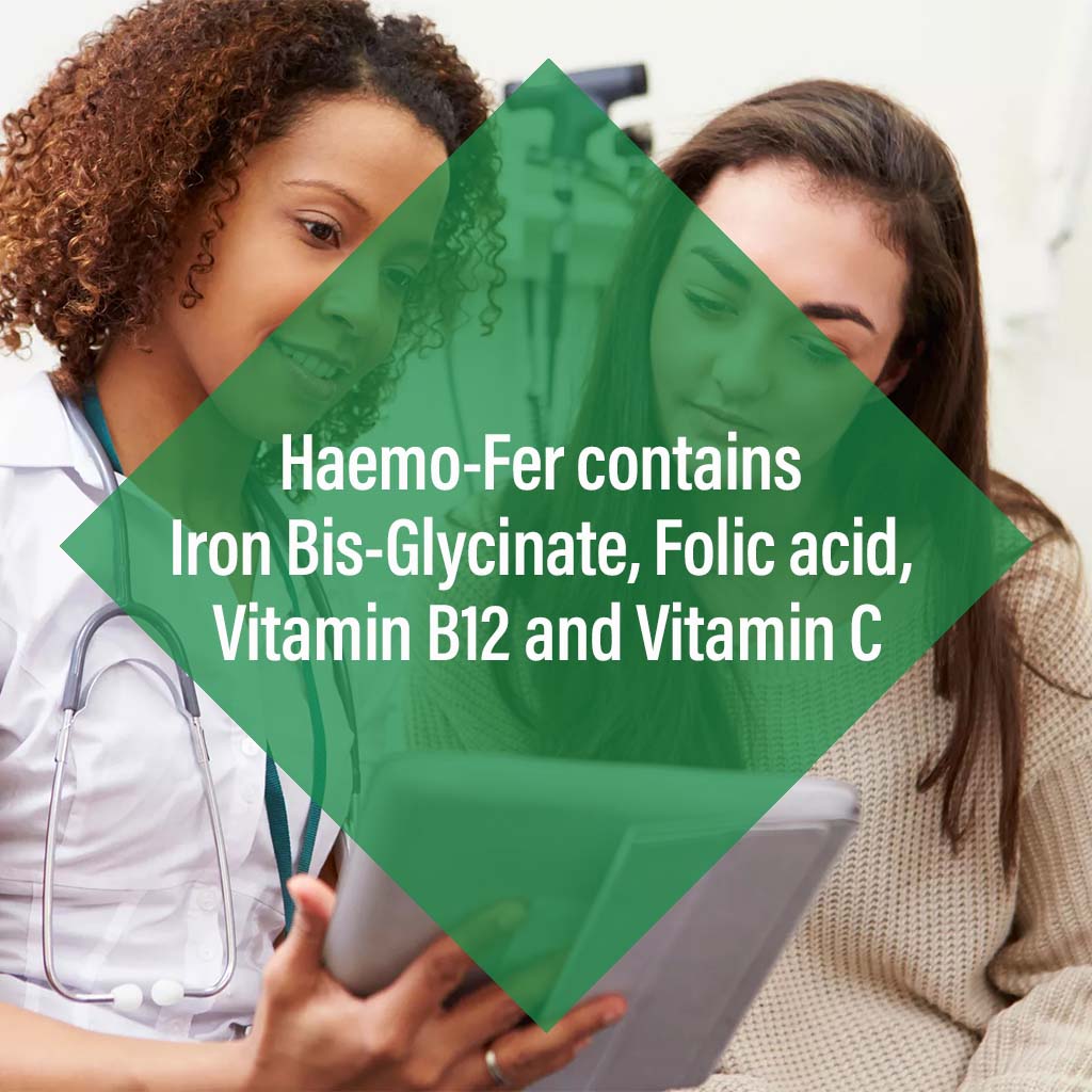 Nature's Bounty Haemo-Fer 28 mg Capsules 30's - Easy Pharmacy LLC