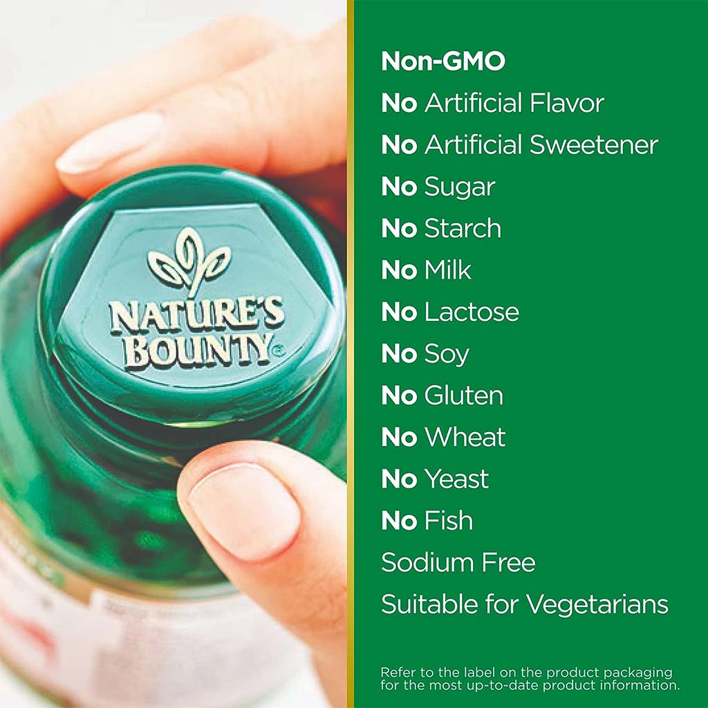 Nature's Bounty High Potency Magnesium 500 mg Tablets 100's - Easy Pharmacy LLC