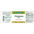 Nature's Bounty Potassium 99 mg Caplets 100's
