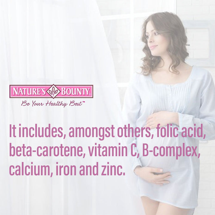 Nature's Bounty Pregnaplus Vitamins Tablets 100's - Easy Pharmacy LLC